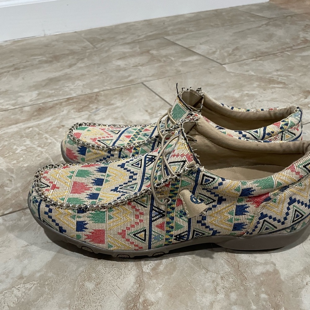 Roper Multicolor Aztec Pattern Women's Shoes